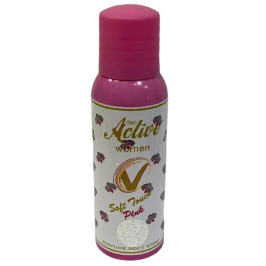 Active Women Soft Touch Pink Body Spray