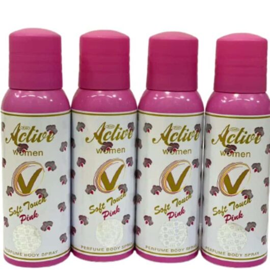 Active Women Soft Touch Pink Body Spray