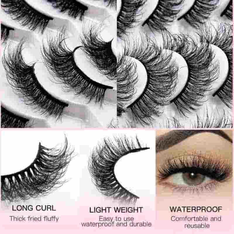 false eyelashes