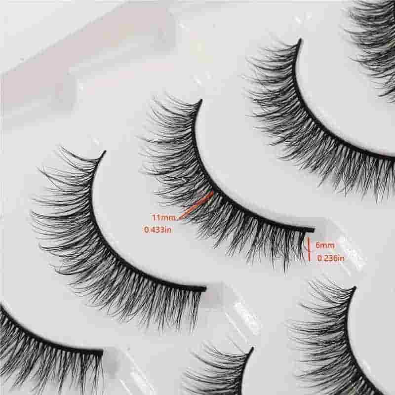 false eyelashes